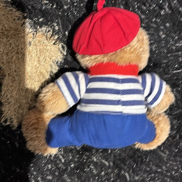 PARIS Stuffed Cuddly Teddy Bear Seaman Blue - Picture 8 of 9